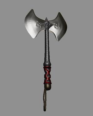 Warrior Hatchet. Ancient times Warrior ax.