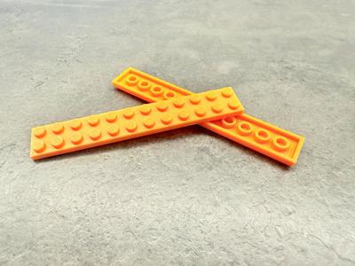 Brick - 2x12 plate