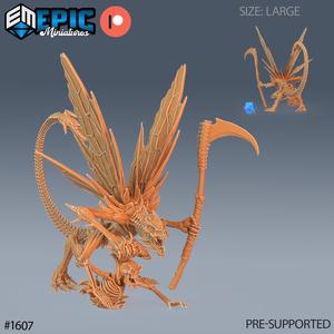 Bone Devil Magic ‧ DnD Miniature ‧ Tabletop Miniatures ‧ Gaming Monster ‧ 3D Model ‧ RPG ‧ DnDminis ‧ STL FILE