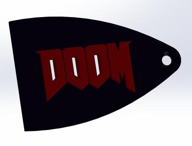 PRS Truss Rod Cover (DOOM)