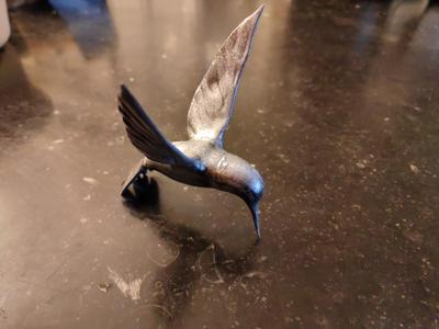 Remixed Hummingbird ornament (split model)