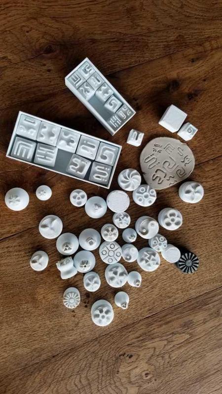 Clay or Wax Stamps / Imprints, some Zelda inspired