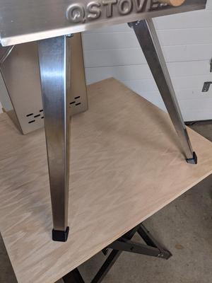 QStove pizza oven feet cover