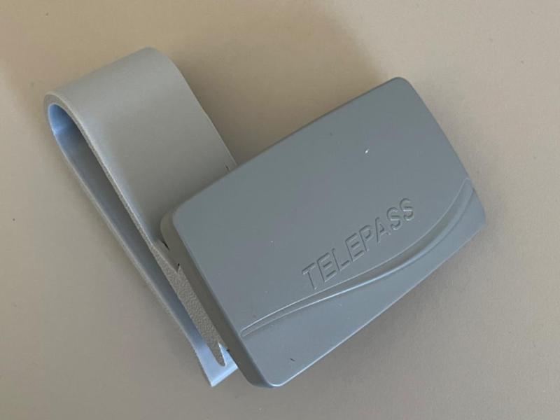 Sun Visor Telepass Holder