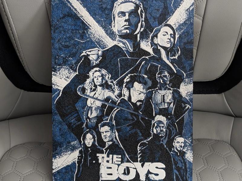 The boys poster blue