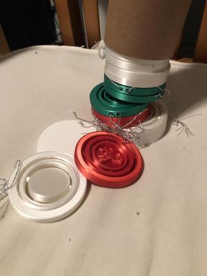 Spinny Christmas Orbaments