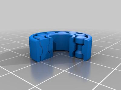 3D Printable bearing customizable