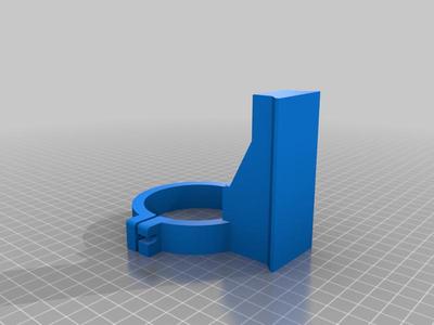 Tripod collar with Arca-swiss dovetail for Canon FD 25U Macro extender (NOT PRINT IN PLACE)