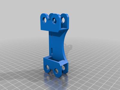 CR-10 V3 filament guide with flanged bearings