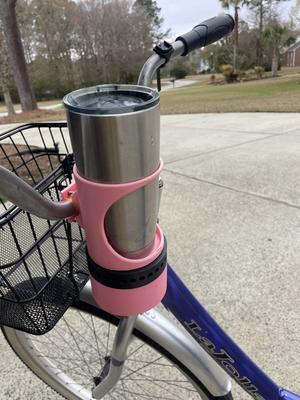 Bicycle Cup Holder W/ Rechargeable Bluetooth Speaker