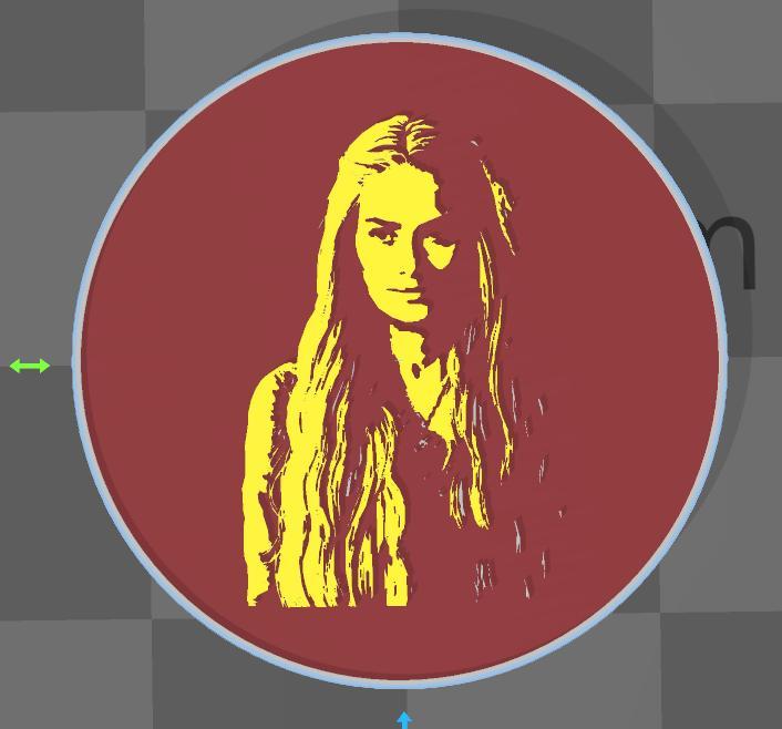 ASOIAF: MT Cersei Lannister Influence Token