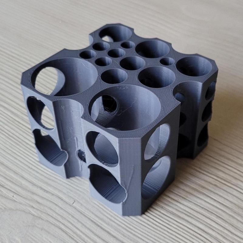 Swiss Cheese Lab Tube Rack