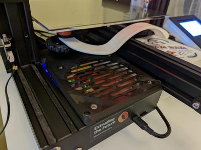Ender 3 Mainboard Cover 92mm Noctua A9x14