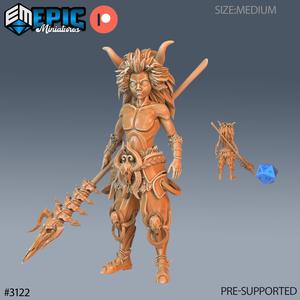 Taurus Boy ‧ DnD Miniature ‧ Tabletop Miniatures ‧ Gaming Monster ‧ 3D Model ‧ RPG ‧ DnDminis ‧ STL FILE