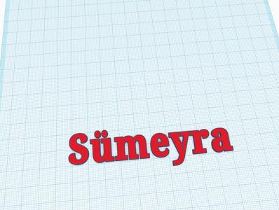 Sumeyra Name tag