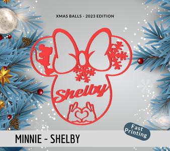 Christmas bauble - Minnie - Shelby