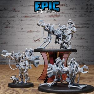Artificer Flynn Set ‧ DnD Miniature ‧ Tabletop Miniatures ‧ Gaming Monster ‧ 3D Model ‧ RPG ‧ DnDminis ‧ STL FILE