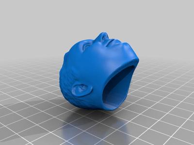 Rich Evans Action Figure Head (RedletterMedia)