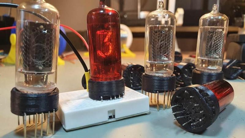 breadboard seat nixie tube Z570M