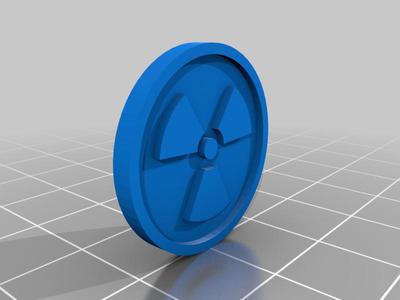 moneta per carrello nucleare