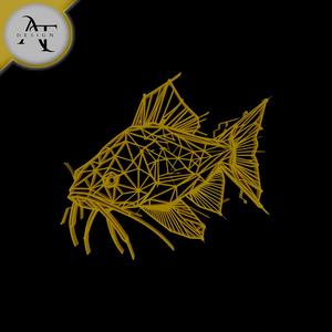Fish - Geometric - 2D Wall Art Decor