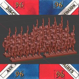 Epic Napoleonic French Line infantry 1789-1800
