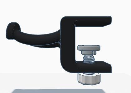 Headset desktop holder