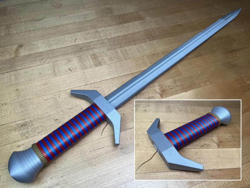 Collapsing Broadsword v2 Multi-Part   