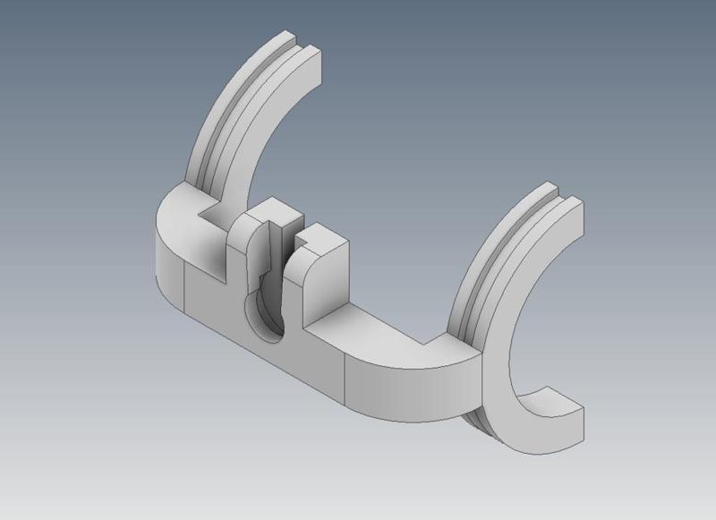 Bicycle front reflector holder