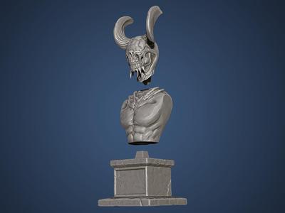 demon bust