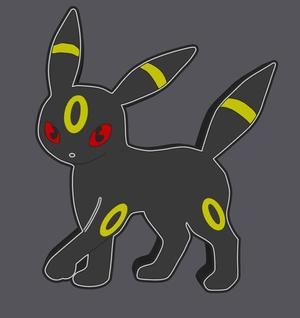 Pokemon Umbreon Led Lightbox