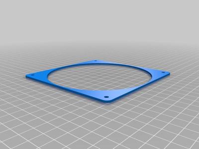 Fan Adapter  +Fins 120mm - 140mm +Spacer