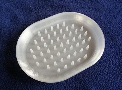 Spiky soap dish