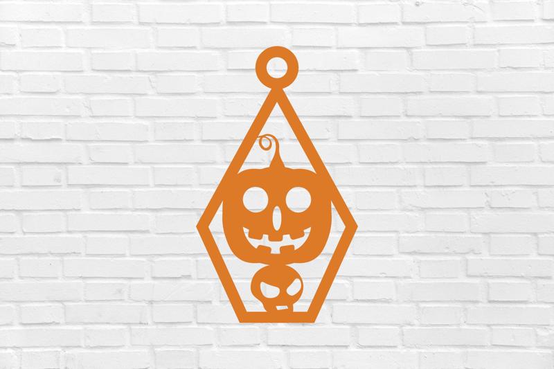 Halloween earrings keychain pumpkin earrings styles