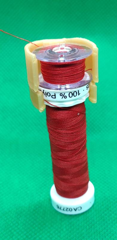 Unterspulen+NaehseidenClip / Thread spool and bobbin holder