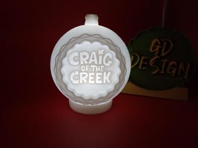 Craig Of The Creek CHRISTMAS ORNAMENT TEALIGHT