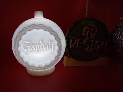 Lord Of The Rings Gandalf CHRISTMAS ORNAMENT TEALIGHT