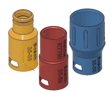 Bosch 35-50mm Vacuum Adapters