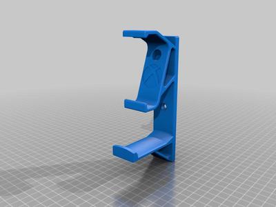 Xbox 1 controller / headphone wall mount v2