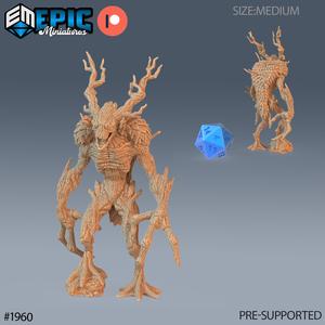 Twig Blight ‧ DnD Miniature ‧ Tableto`p Miniatures ‧ Gaming Monster ‧ 3D Model ‧ RPG ‧ DnDminis ‧ STL FILE