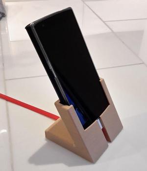 OnePlus One with Flip Cover Dock Station