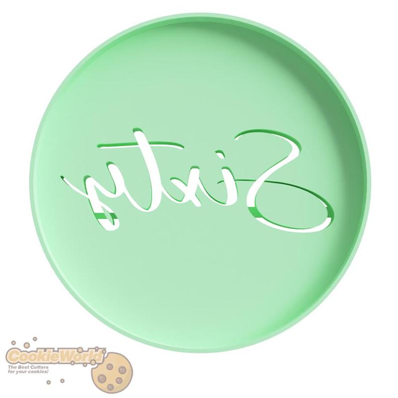 60 debosser Fondant/Cookie cutter & stamp