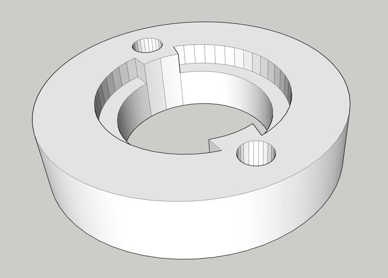 P-249 Back Flange for Victrola Exhibition