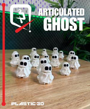 👻 Articulated Ghost — A Spooky Friend for Your Shelf