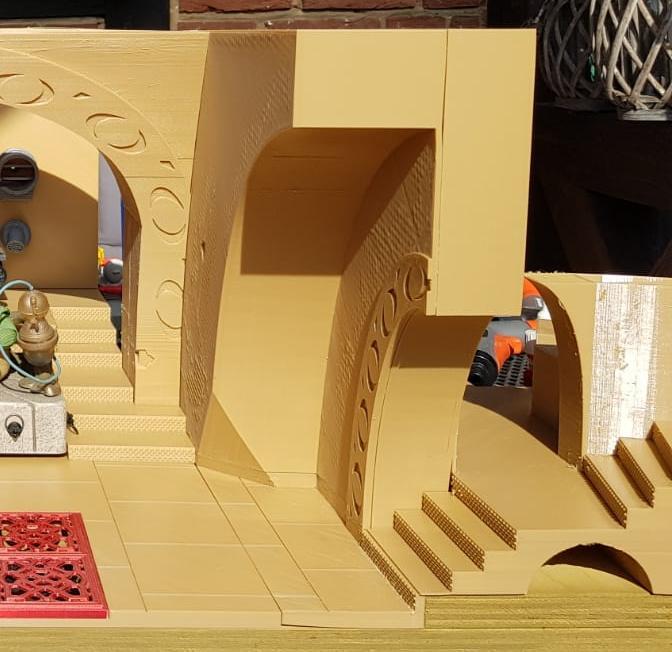 Star Wars - Jabba´s Palace - Kittchen and Stairs