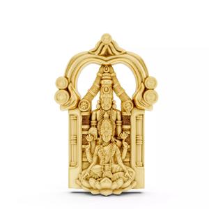 Tirupati Balaji 3D print model Pendant