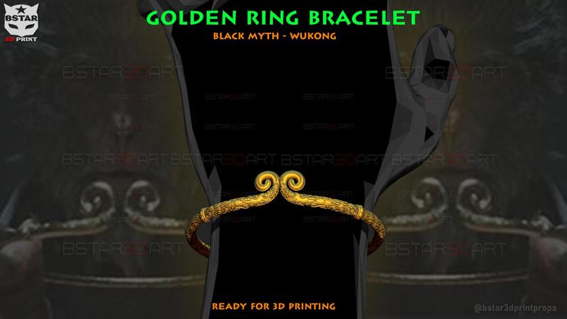 Golden Ring Bracelet - Black Myth Wukong