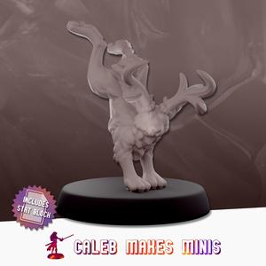 Familiar - Jackalope [PRE-SUPPORTED] | Halloween Series (2025 - "Cryptids")