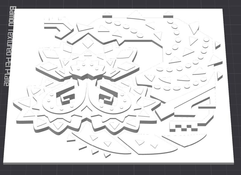 BALAHARA - ICON PLATE FROM MONSTER HUNTER (SINGLE COLOR)