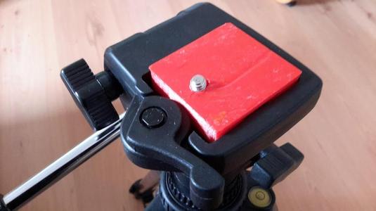 Quick shoe for camera tripod (QS-01)